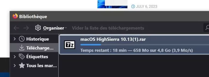 ecran vitesse téléchargement MacOS 4Mo sec ici 4G.webp