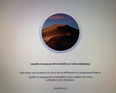 Capture d’écran Imac Instal Mojave.webp